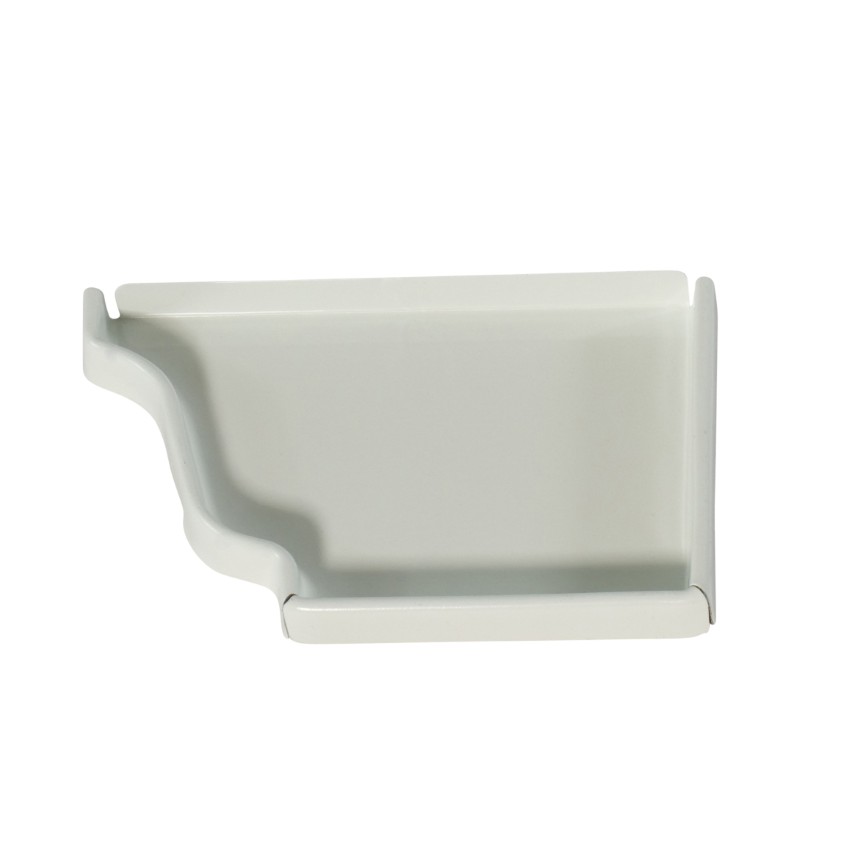 Fond droit gouttière aluminium corniche dev. 300
