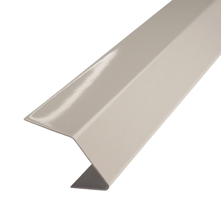 Profil goutte d'eau aluminium laqué - longueur 3 mètres