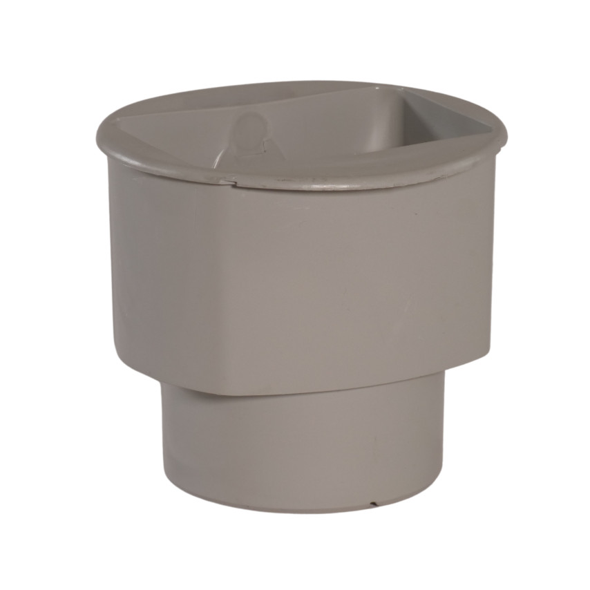 Adaptateur PVC pour tuyau de descente rectangulaire 60*80 vers D100