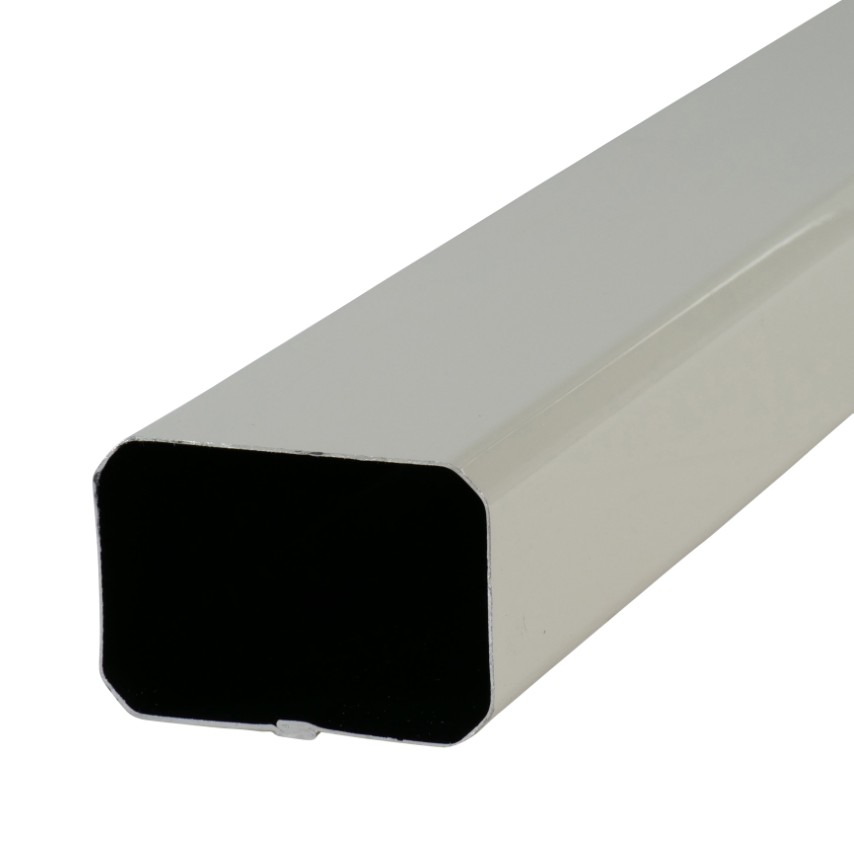 Tuyau descente d'eau rectangulaire 60*80 lisse - longueur 3 mètres